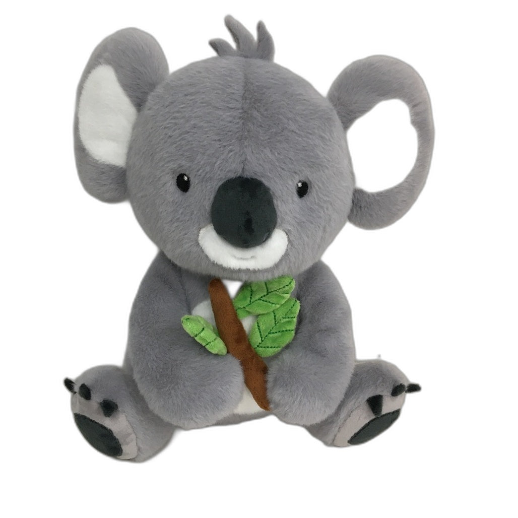 KIDS 100% Cotton Grey Australian Koala Soft Hooded Wrap Towel & Stuffed Toy NEW