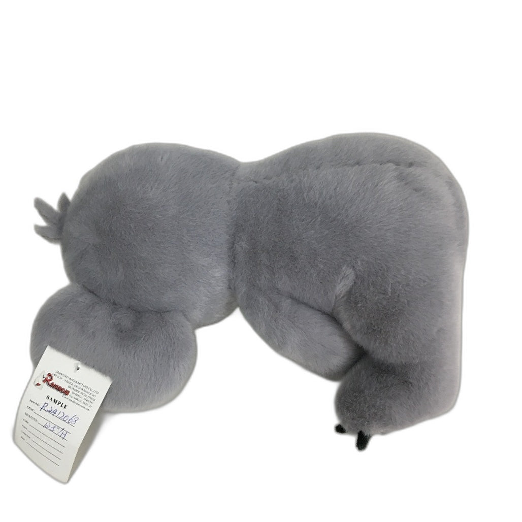 KIDS 100% Cotton Grey Australian Koala Soft Hooded Wrap Towel & Stuffed Toy NEW