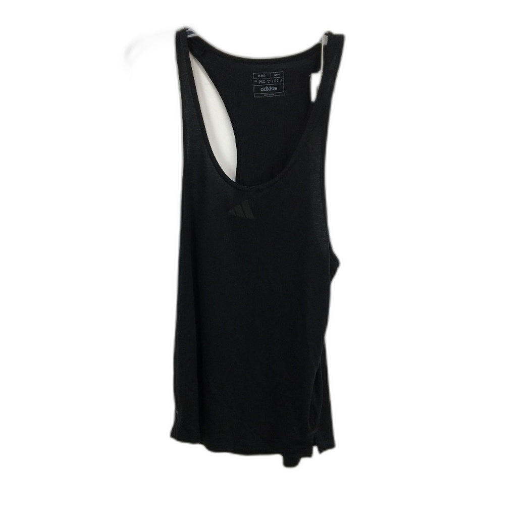 Adidas Aeroready Workout Stringer Slim Fit Black Tank Top Mens Size XS NEW