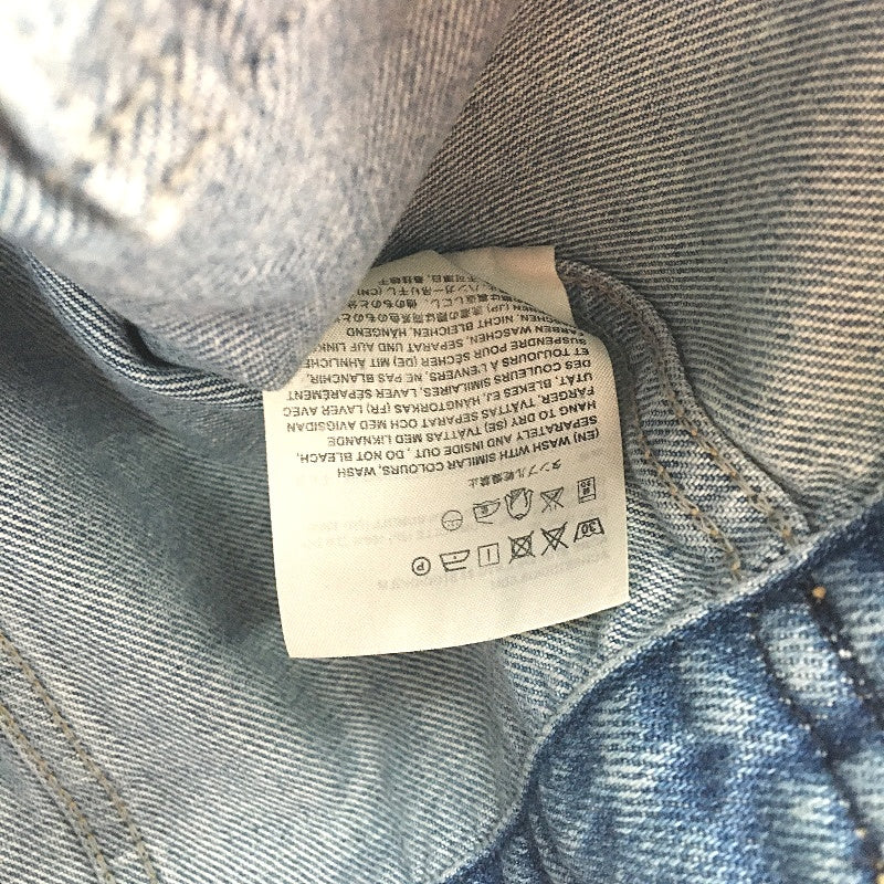 Acne Studios Vinatge Blue 100% Cotton Classic Style Denim Jacket Ladies Size XS