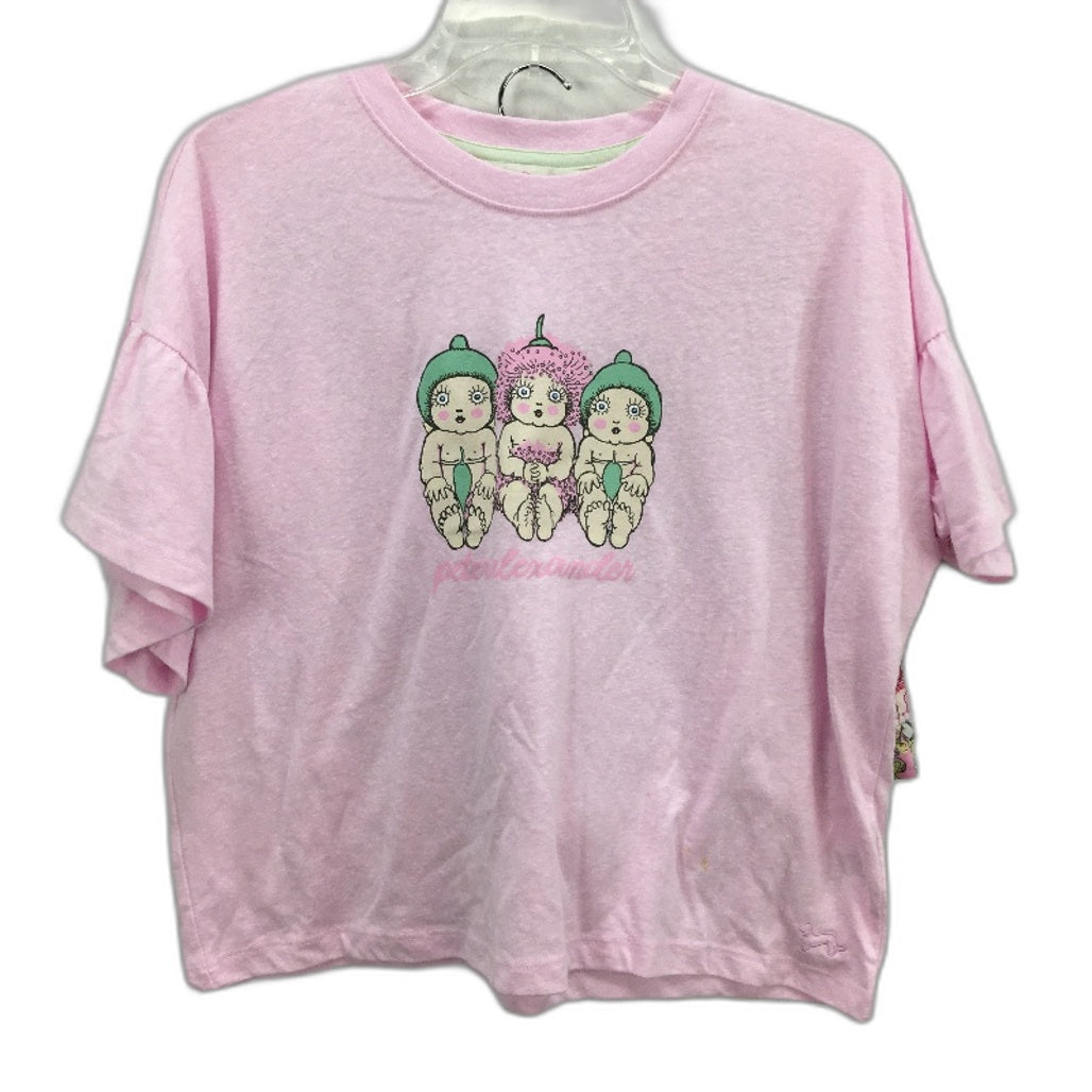 Peter Alexander Gumnut Babies 2 Piece Set Pajama Top Size XS & Shorties Size S