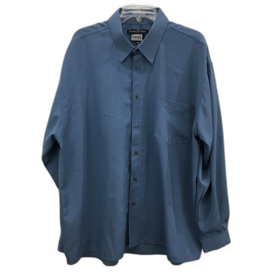 Mendoral Made In Australia Blue Long Sleeve Button Up Casual Shirt Mens Sze XXL