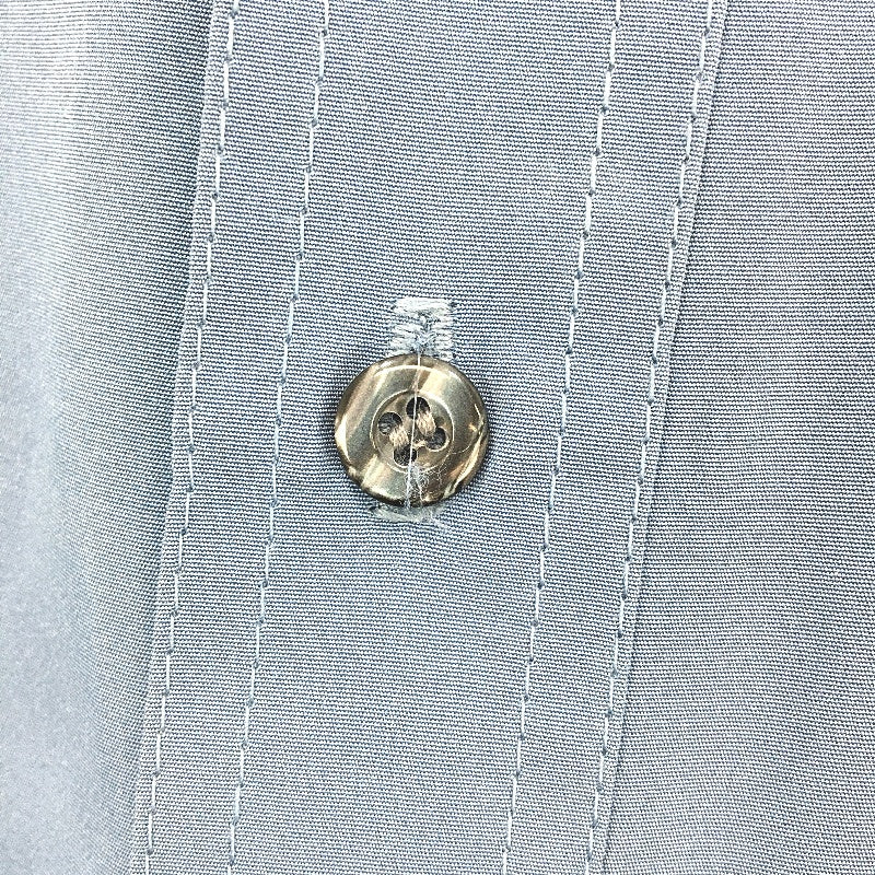 Mendoral Made In Australia Blue Long Sleeve Button Up Casual Shirt Mens Sze XXL