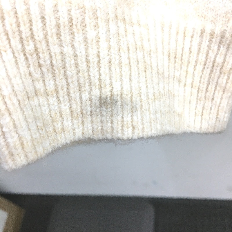 Subtitled Off White Oat Avari Knit Lounge Polo Jumper Ladies Size Large NEW