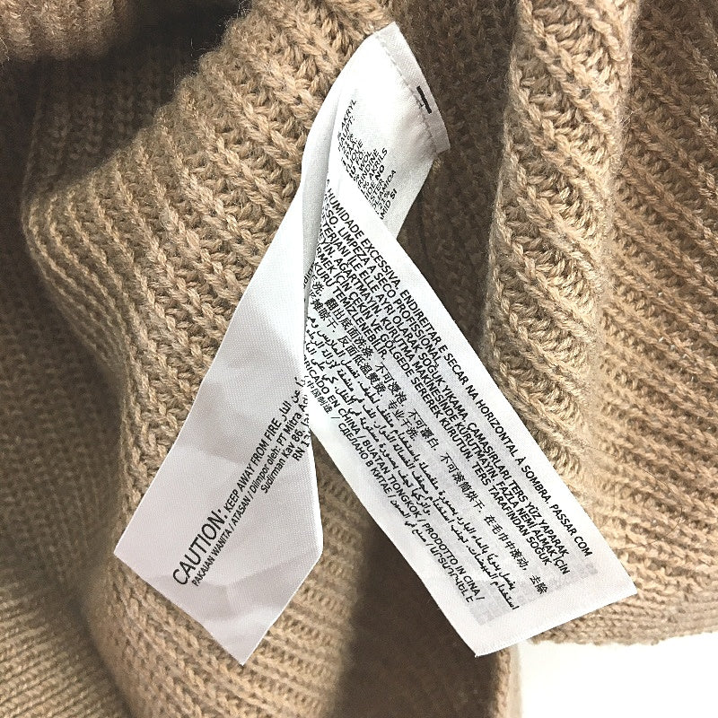 Forever New Mocha Brown Wool Blend High Neck Knitted Vest Ladies Size 6