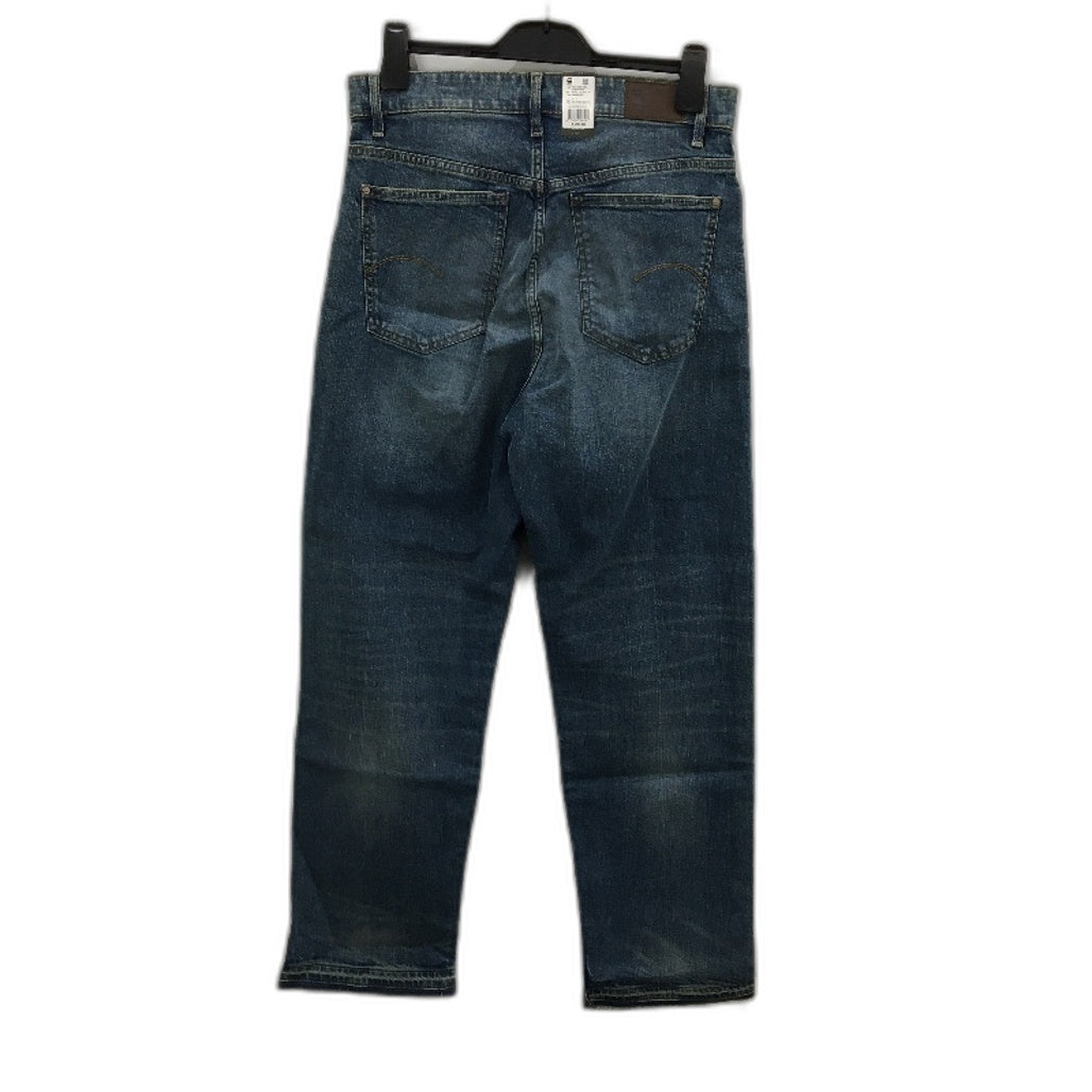 G-Star Raw Tedie Ultra High Straight Button Fly Faded Jeans Ladies W31 L34 NEW