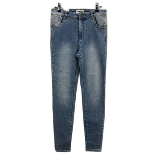 Rollas Westcoast Ankle Mid Rise Skinny Denim Blue Jeans Ladies 28 AUS 10 NEW