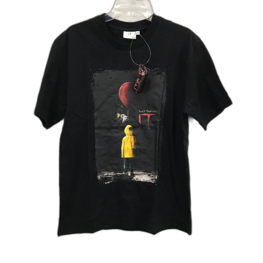 Warner Brothers 'IT' Chapter Two Black Large Print Cotton T-Shirt Mens Sze S NEW