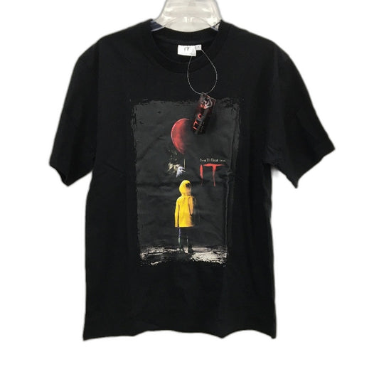 Warner Brothers 'IT' Chapter Two Black Large Print Cotton T-Shirt Mens Sze S NEW