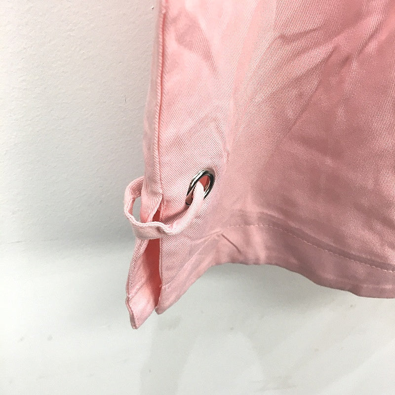 Rockmans Candy Pink Crop Below Knee Eyelet Hem Pants Ladies Size 20 NEW