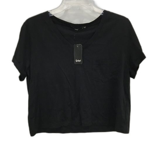 Sportsgirl Black Lightweight Soft Cotton Modal Short T-Shirt Ladies Size S NEW