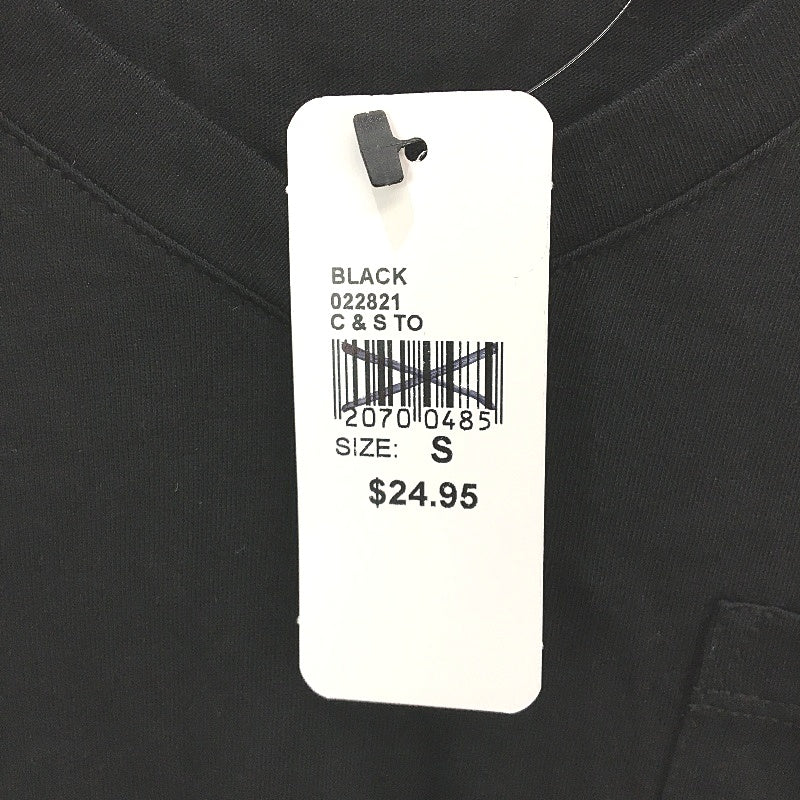 Sportsgirl Black Lightweight Soft Cotton Modal Short T-Shirt Ladies Size S NEW