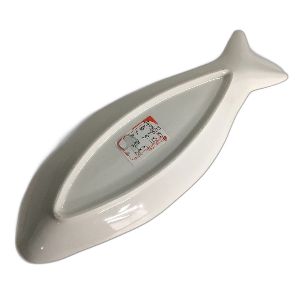 Mediterranean Life 6 Piece Sardine Fish Themed Serving Entree Dish Set NEW