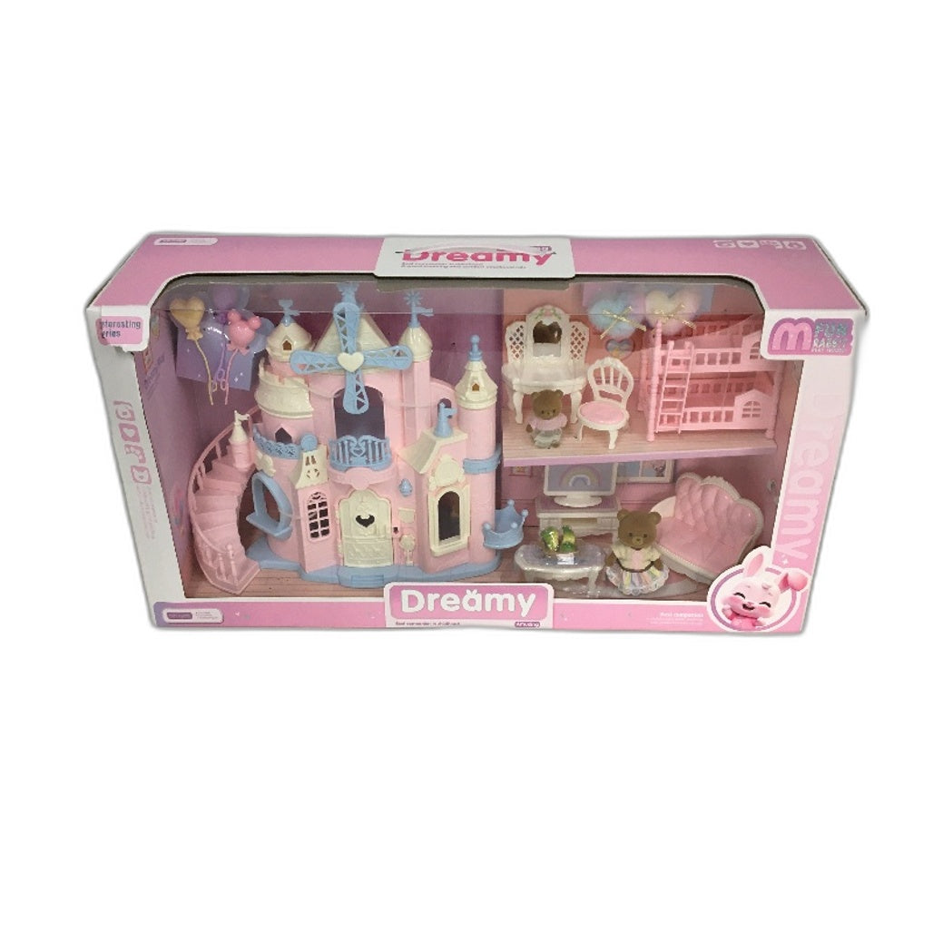 Yasini Forest Friends Dreamy Mini Bear Figurine & House Playset Age 3+ NEW