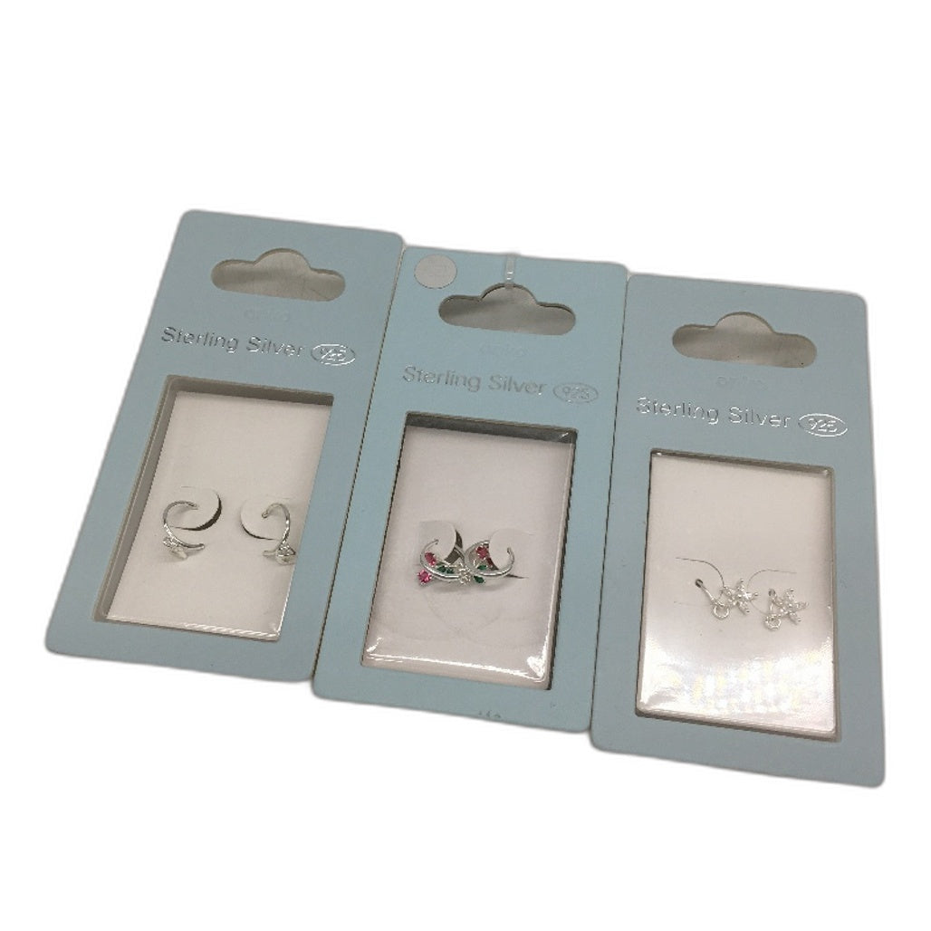 BULK PACK 8Pc Necklace Bracelet & Earring Sterling Silver 925 Jewellery Pack NEW