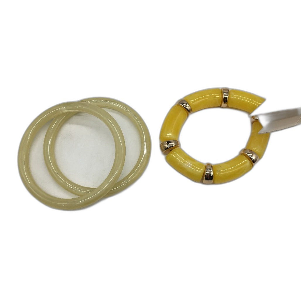 BULK PACK 8 Piece Sunny Yellow Tone Themed  Assorted Fashion Jewellery Pack NEW