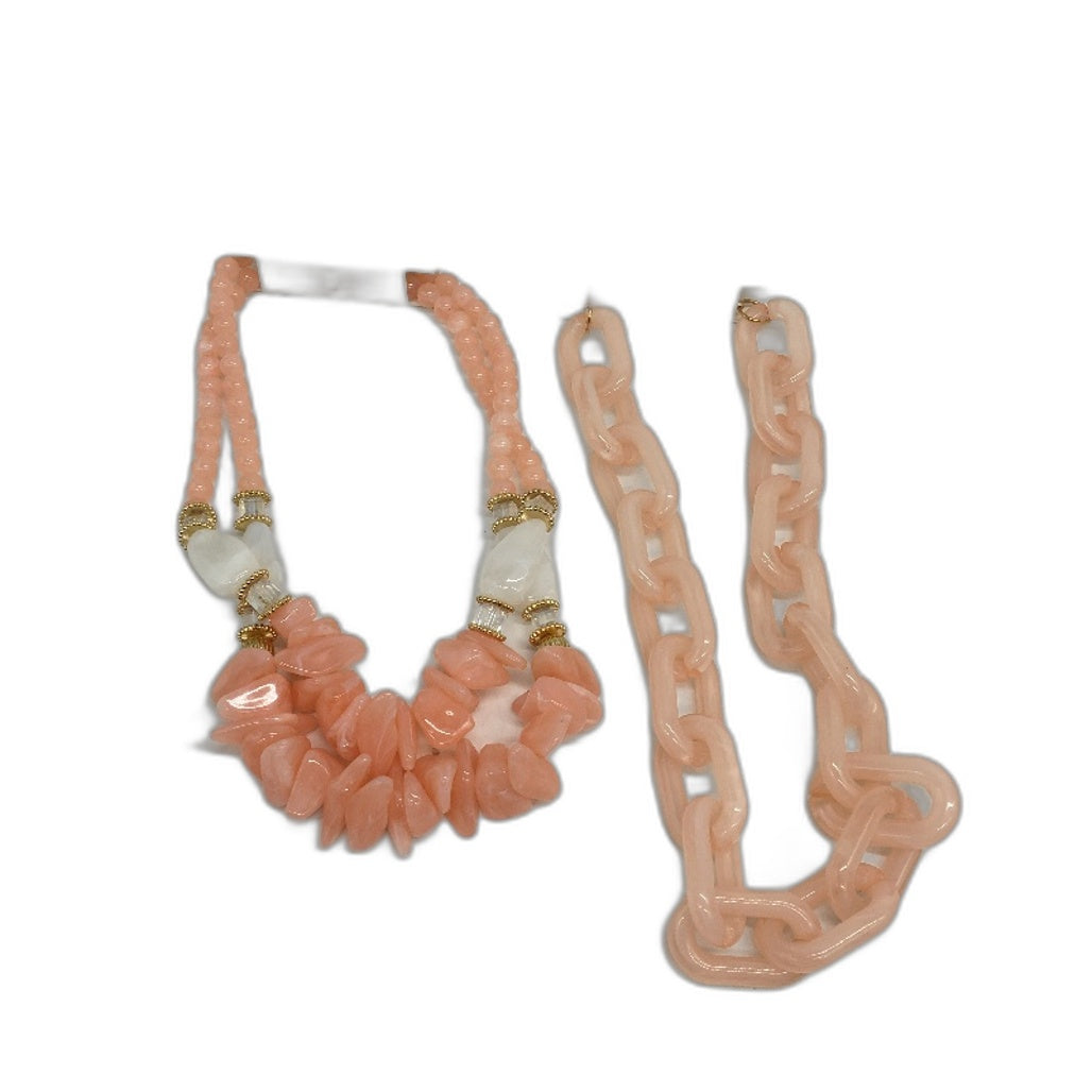 BULK PACK 10 Piece Pink Multi Tone Themed  Assorted Fashion Jewellery Pack NEW