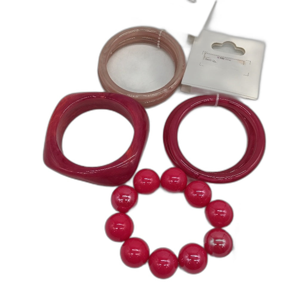 BULK PACK 10 Piece Pink Multi Tone Themed  Assorted Fashion Jewellery Pack NEW