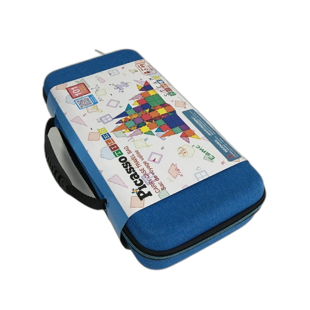 Picasso Tiles Hardcase Carry Case Travel Bag & Play 101 Pieces Ages 3+ NEW