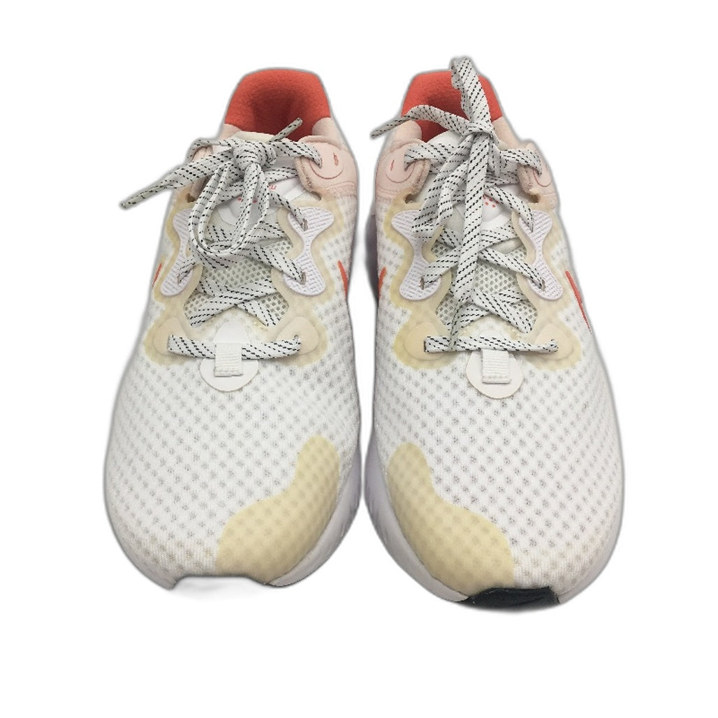 NIKE Renew Run 2 Running Sneakers Pink & White Ladies Size US 10 EU 42 NEW