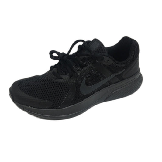 NIKE Run Swift 2 Black & Charcoal Mesh Sneakers Mens Size US9 EU 42.5 NEW