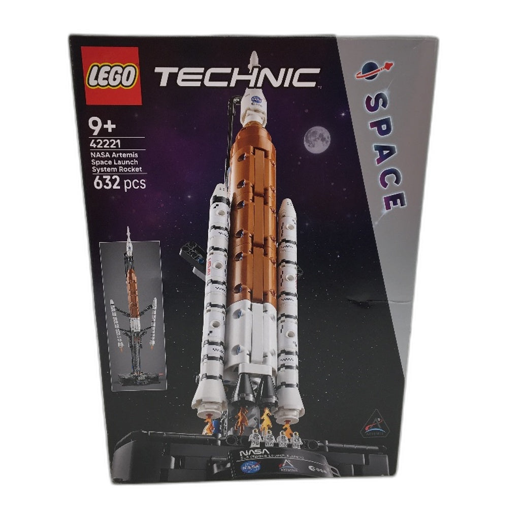 LEGO Technic NASA Artemis Space Launch System Rocket 42221 632 Pieces SEALED NEW
