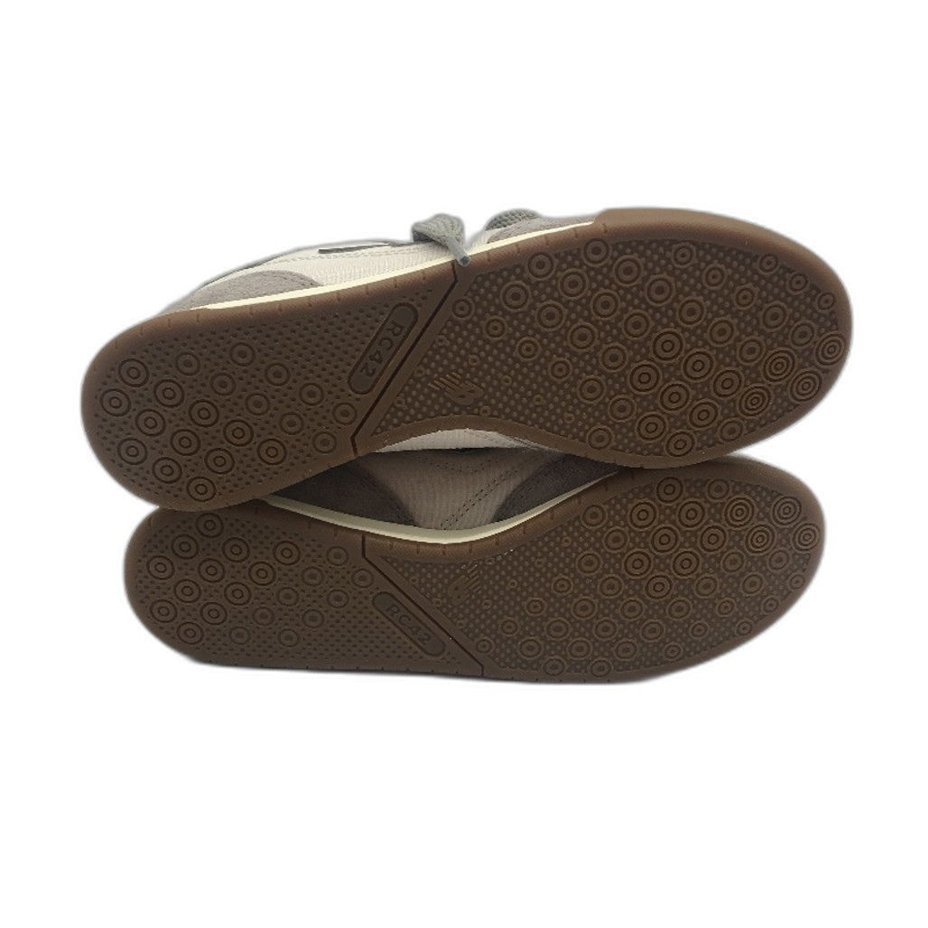 New Balance Grey Suede & Beige Lifestyle Sneakers UNISEX M65 L8 EU39.5 NEW