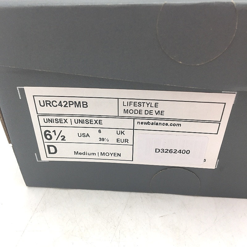 New Balance Grey Suede & Beige Lifestyle Sneakers UNISEX M65 L8 EU39.5 NEW