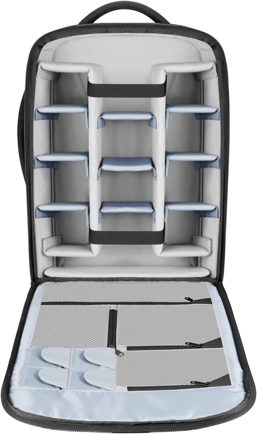 NEEWER 2-in-1 Convertible Wheeled Camera Backpack with Telescopic Handle