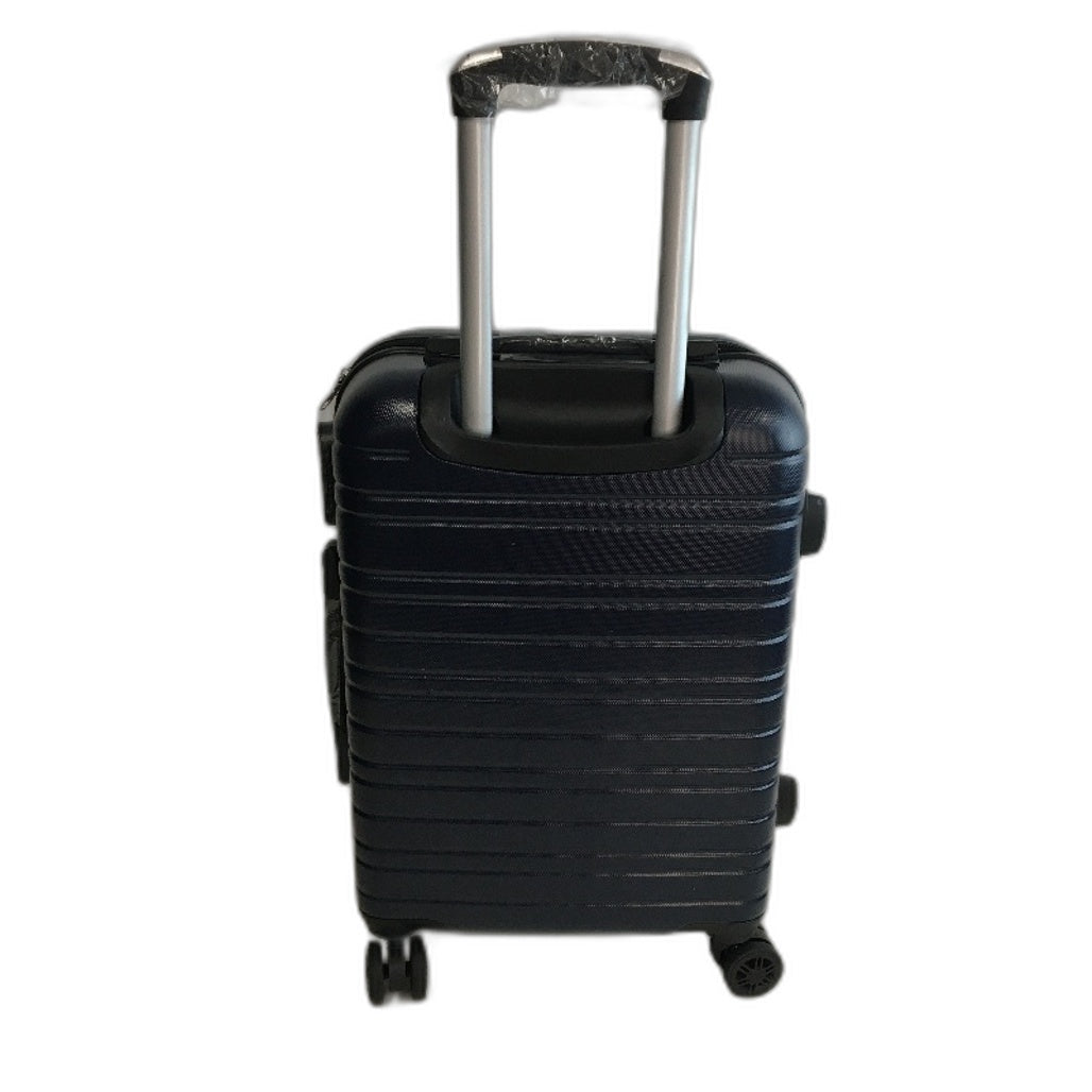 Syekcl Blue 20 Inch Hard Shell Suitcase Durable Lightweight Spinner Wheel NEW
