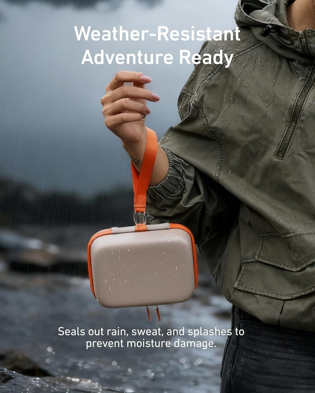 TELESIN Waterproof Hard Carrying Case for DJI Osmo Action Camera Accessories NEW