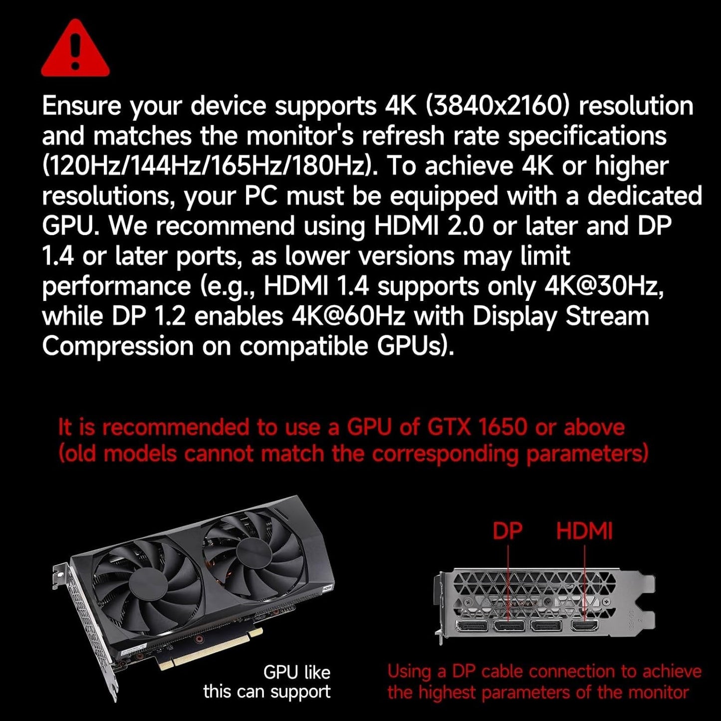 Gawfolk 34-Inch Curved Ultrawide Gaming Monitor 165Hz Refresh Rate NEW