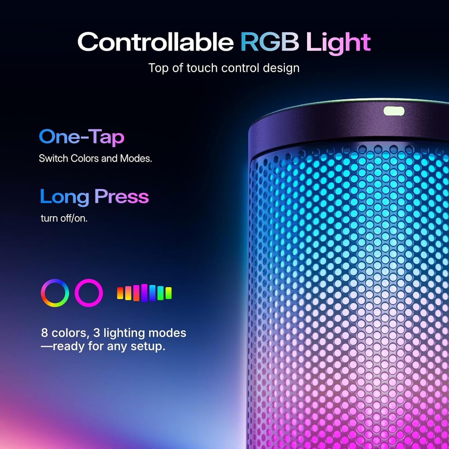 MAONO DGM20S USB Gaming Microphone with Noise Cancellation for Streaming