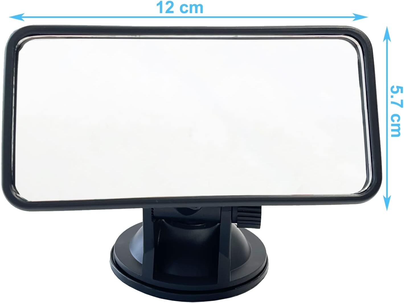 Adjustable Shatterproof Safe Rear View Backseat Black Baby Car Mirror 120mm NEW