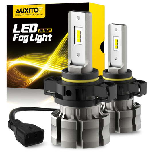 AUXITO Pack of 2 5202 Replacement LED Fog Light Bulbs 6500K Cool White DEMO