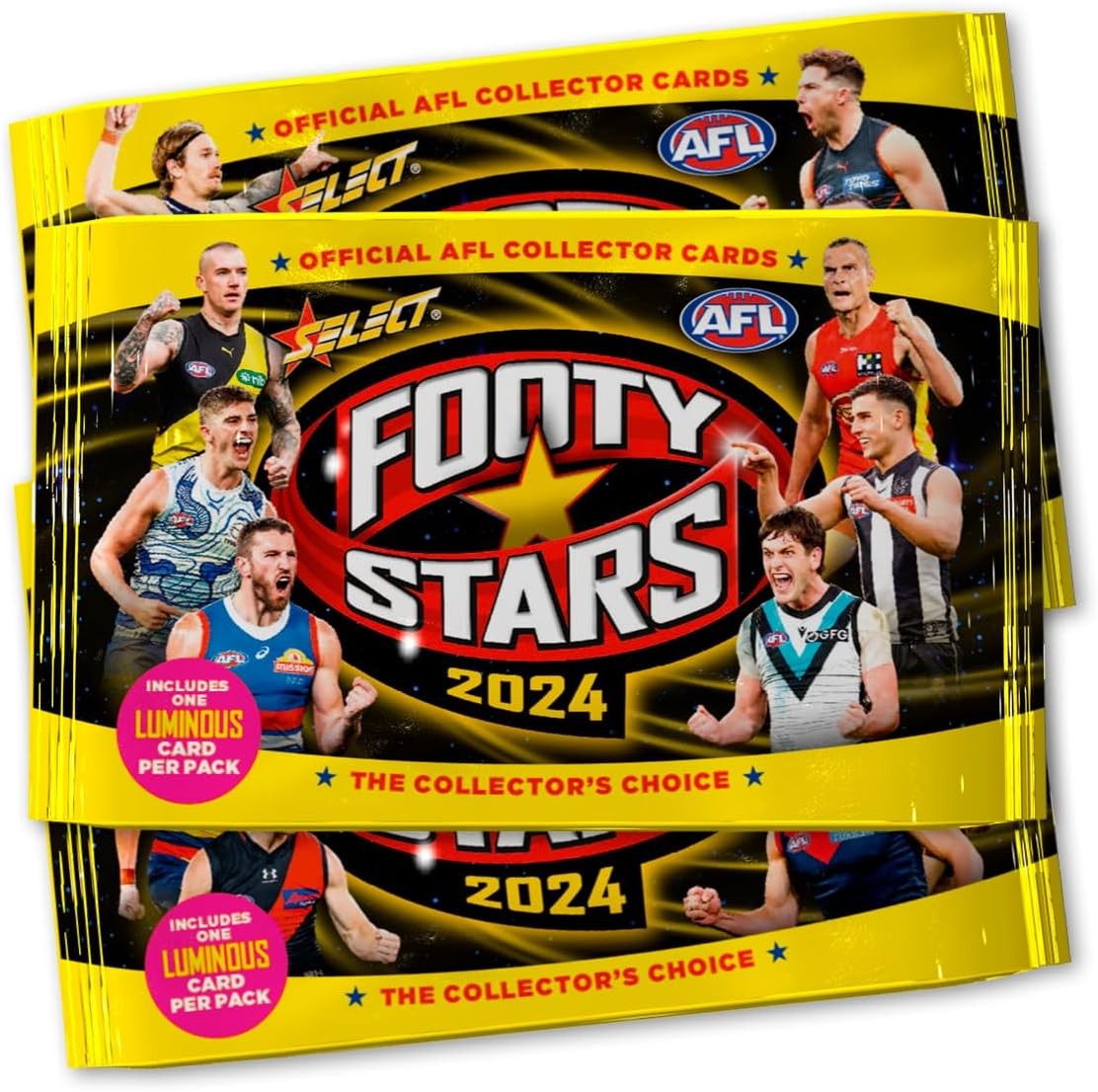 SELECT AFL Footy Stars Sealed Box of 36 Packs Collector Cards 2024 Edition NEW