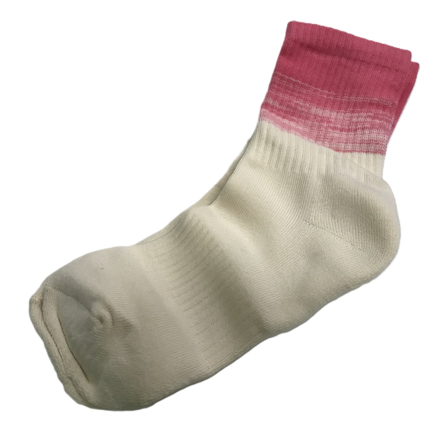 YUEDGE 5 Pairs Moisture Wicking Pink Cream Crew Socks Ladies Size UK 4-7 NEW