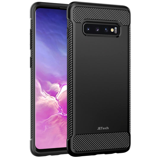 JETech Slim Fit Case for Samsung Galaxy S10 Plus Black with Shock Absorption NEW
