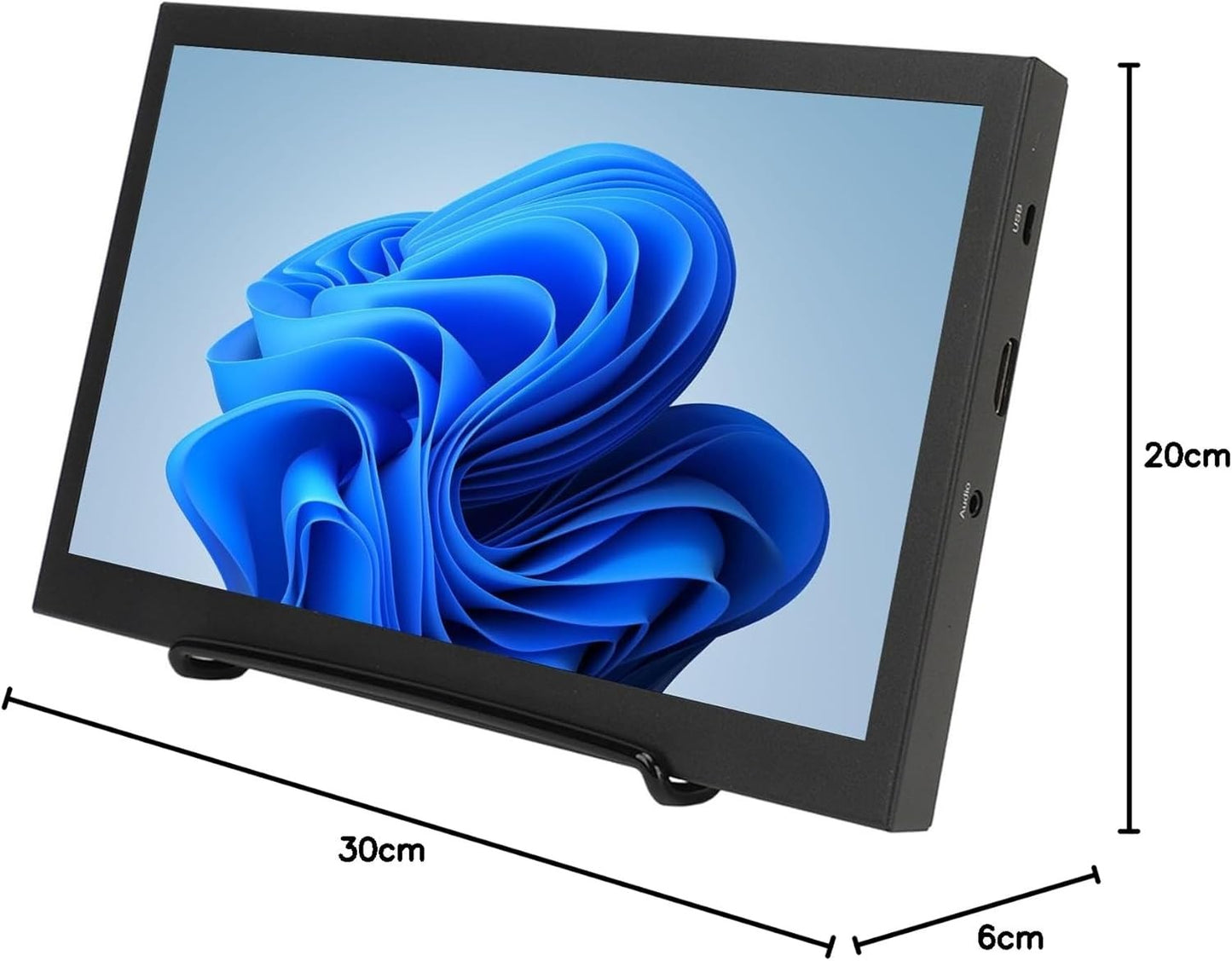 10-Inch Portable HDMI IPS Monitor with 178 Degree Viewing Angle Stand NEW