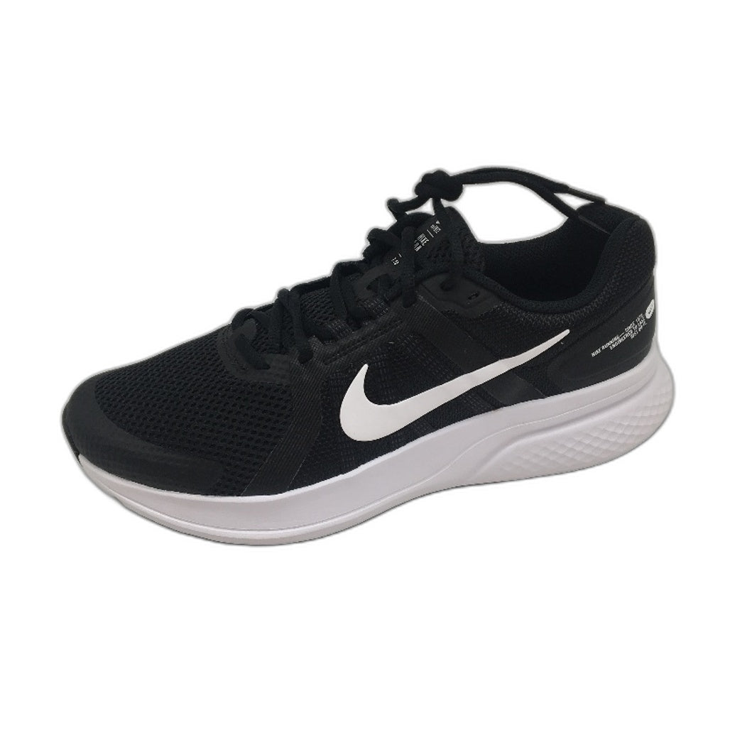 NIKE Run Swift 2 Black & White Accent Sneakers Mens Size US10.5 EU 44.5 NEW