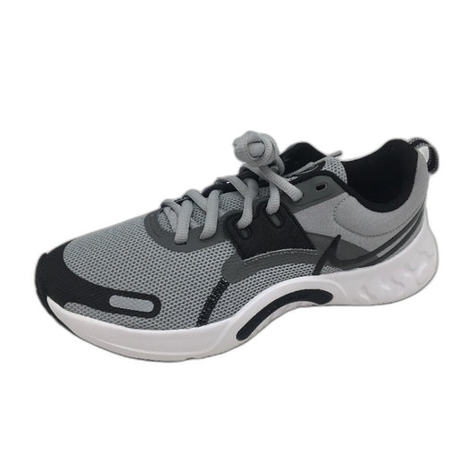 NIKE Renew Retaliation 3 Grey & Black Accent Sneakers Mens Size US8  EU 39.5 NEW