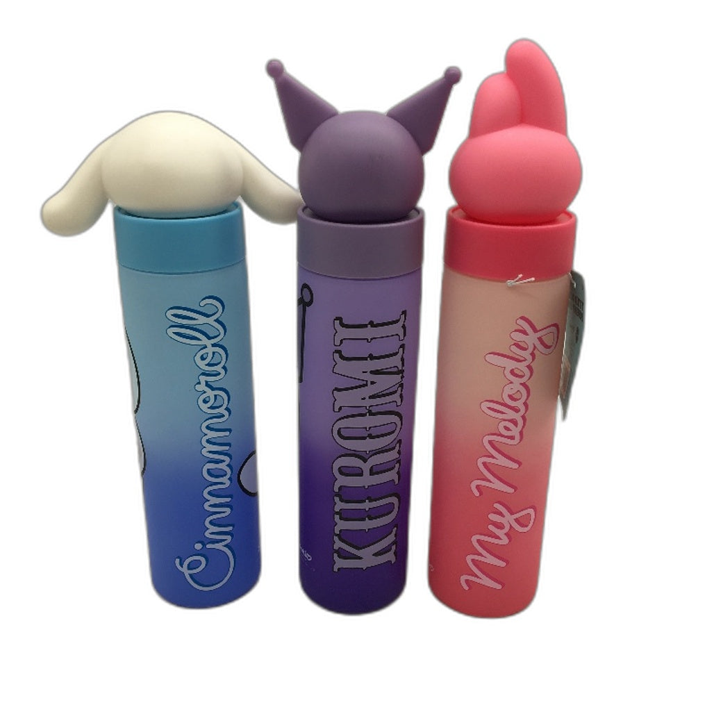Sanrio Hello Kitty & Friends 3x 700ml Drink Bottles Inc Cinnamoroll & Kuromi NEW