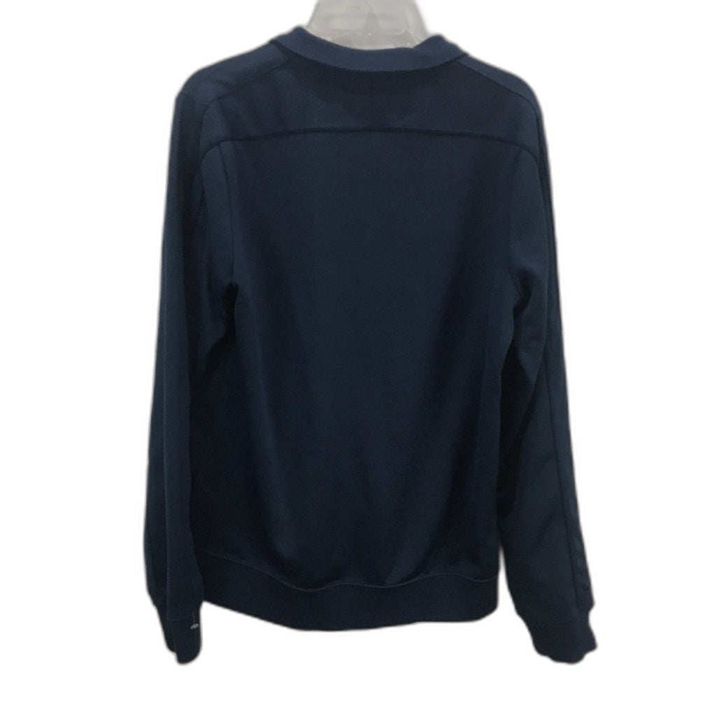 Nike Navy Blue AFL Teamgear Carlton Football Club Zip Up Jumper Mens Size Large