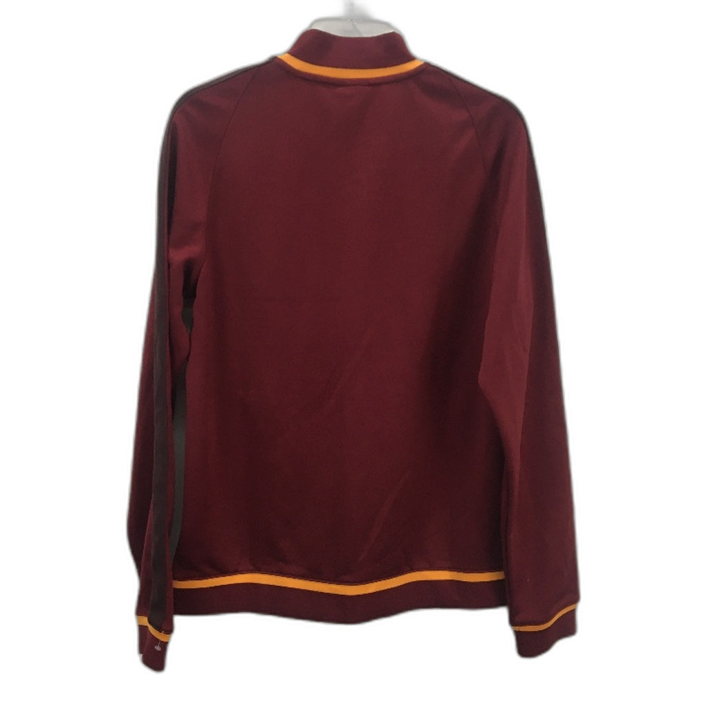 Nike AS Roma N97 Soccer Club Burgundy Lightweight Zip Up Jumper Mens Size Large