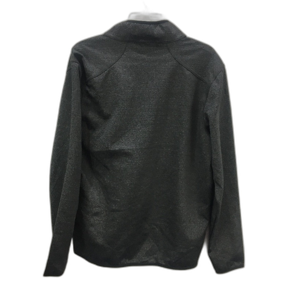 Calvin Klein GOLF Charcoal Quarter Zip Lightweight Pullover Jumper Mens Size L