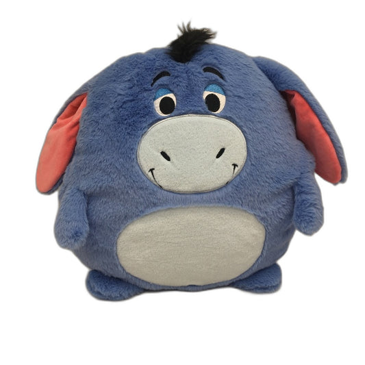 Disney Winnie The Pooh Eeyore Purple Super Plush Hand Warmer Pillow 37cm NEW