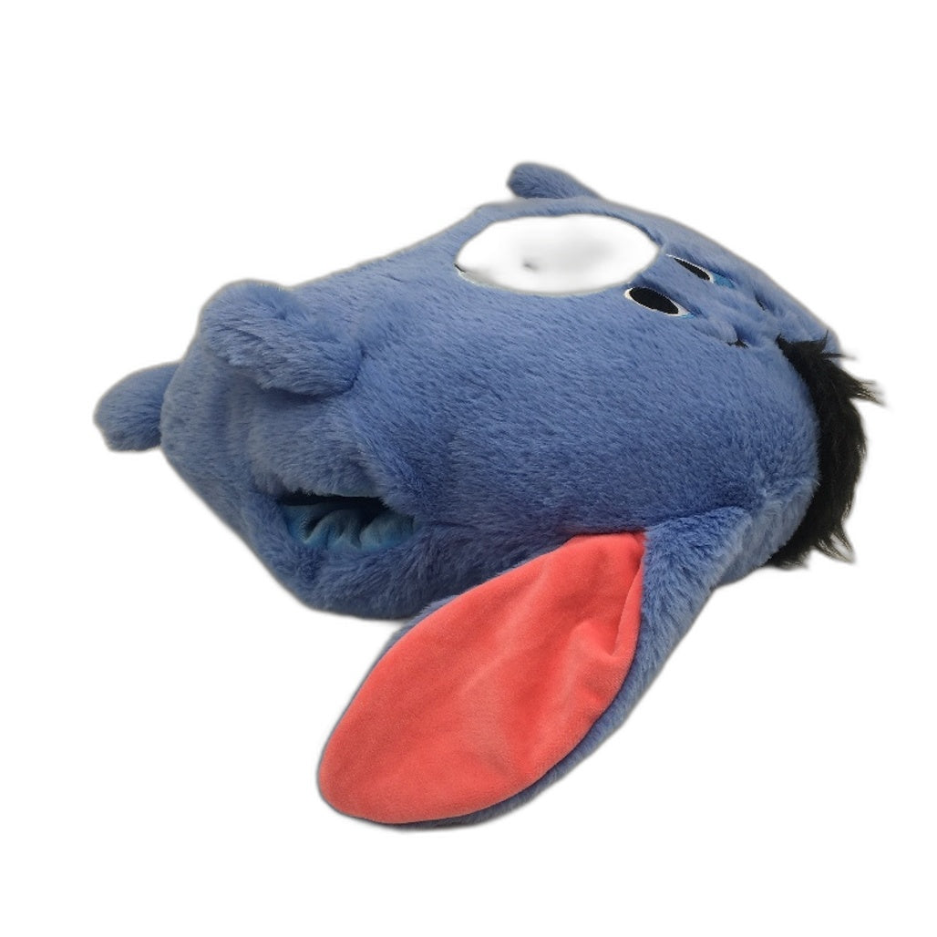 Disney Winnie The Pooh Eeyore Purple Super Plush Hand Warmer Pillow 37cm NEW