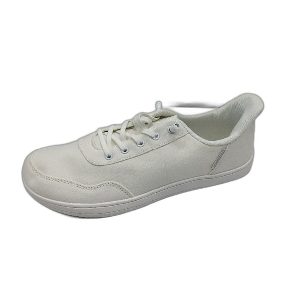 Hobibear Wide Width Minimalist White Canvas Zero Drop Shoes Unisex Sze EU 43 NEW