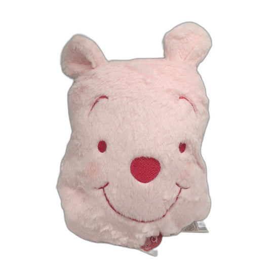 Miniso Disney Winnie The Pooh Pink Soft Plush Pillow & Hidden Blanket NEW
