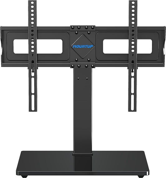 MOUNTUP Universal Tilt Swivel TV Stand for 37-70 Inch Flat Screen TVs NEW
